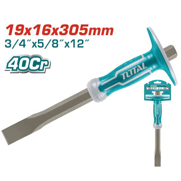  Đục sắt dẹp 19x305mm Total THT4411216 