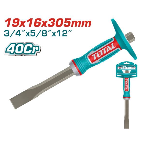  Đục sắt dẹp 19x16x305mm Total THT4531916 