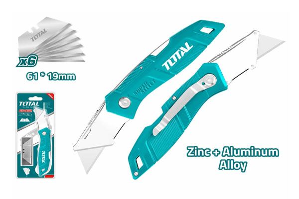  Dao rọc xếp gọn 19x61mm Total THT5136236 