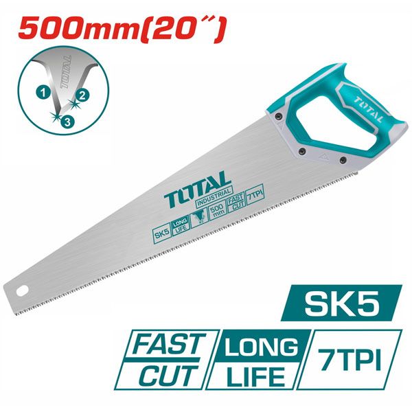  Cưa tay lá liễu 500mm Total THT55206D 