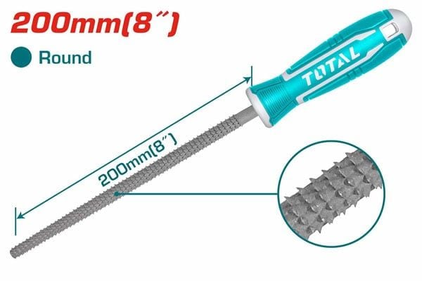  Giũa thép gỗ tròn 200mm Total THT91786 