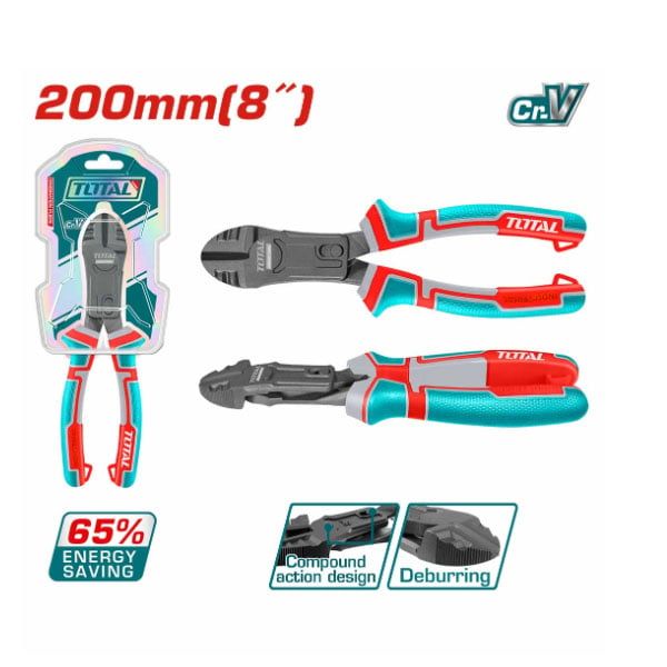  Kìm cắt trợ lực 8 inch/200mm Total THTC530806 