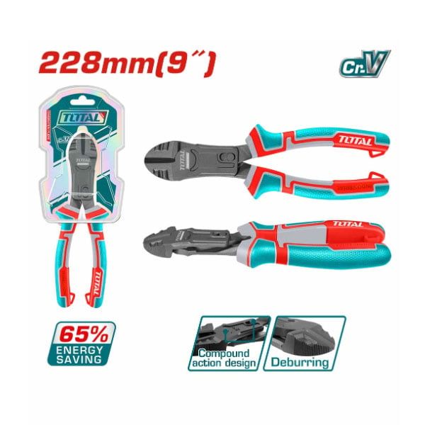  Kìm cắt trợ lực 9 inch/228mm Total THTC530906 