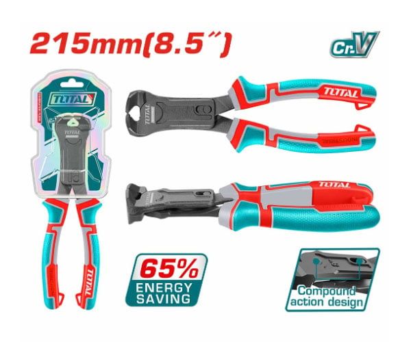  Kìm cắt trợ lực cao cấp đầu bằng 8.5 inch/215mm Total THTC560806 