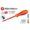 Tua vít bake cách điện PZ2x100 Total THTISPZ2100