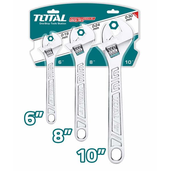  Bộ 3 mỏ lết 6, 8, 10 Inch Total THTK1013 