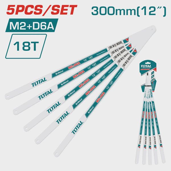  Bộ 5 lưỡi cưa sắt hợp kim 18T THTKT58185 