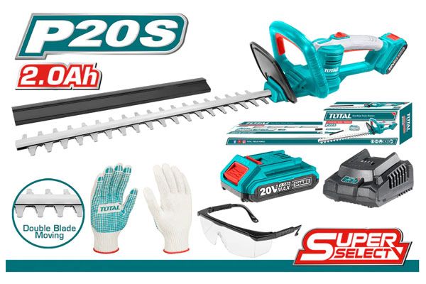  Máy cắt tỉa hàng rào dùng pin 20V Toatal THTLI20461 