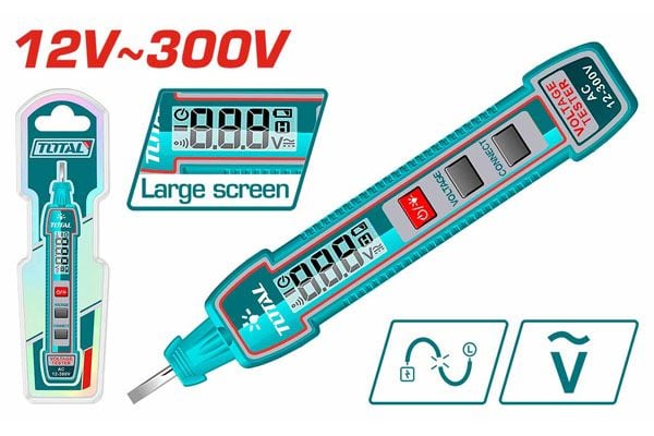  Bút thử điện AC 12-300V Total THTS33001 