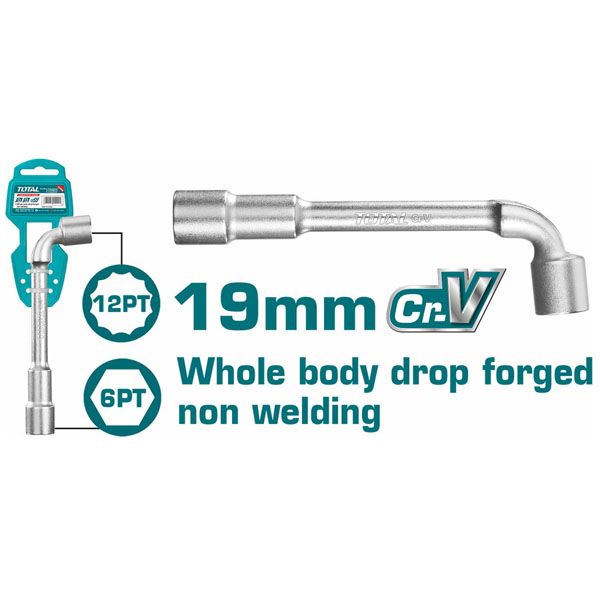  Ống điếu chữ L 19mm Total THWL1906 