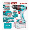 Máy khoan búa dùng pin 42V-69N.m Total TIDLI426981