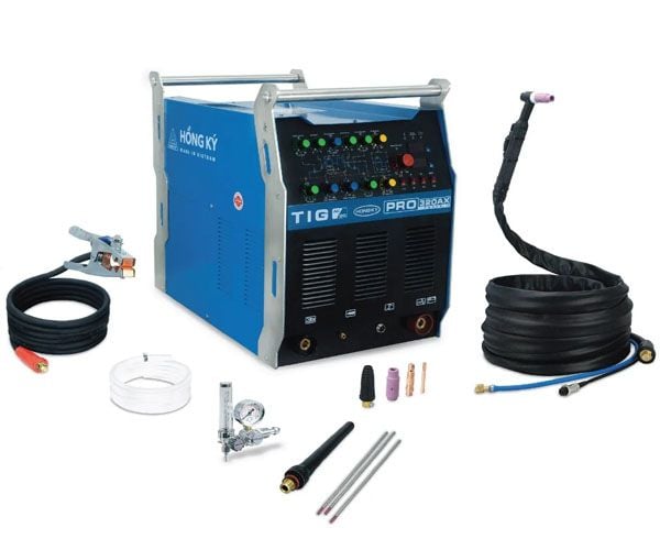  Máy hàn TIG ACDC xung que Hồng Ký Pro TIG320AXPRO 