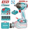 Máy vặn bu lông dùng pin 42V Total TIWLI42461
