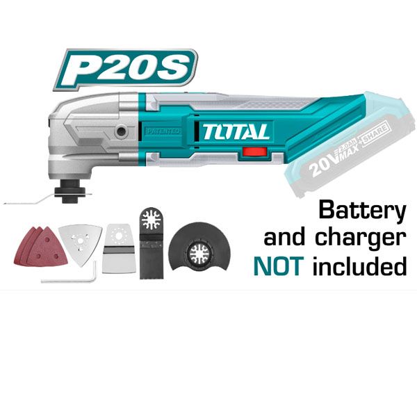  Máy Cắt Rung Đa Năng Dùng Pin Total TMLI2001 20V (Chưa Pin & Sạc) 