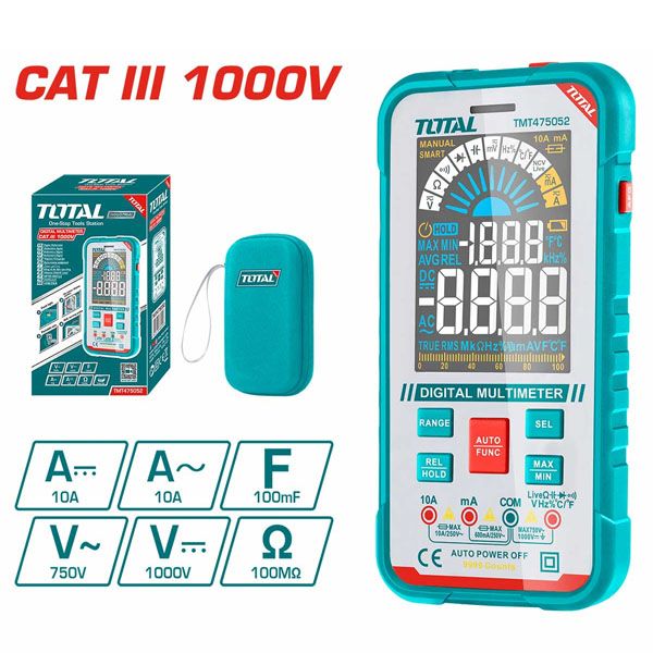  Đồng hồ đo điện vạn năng Total TMT475052 