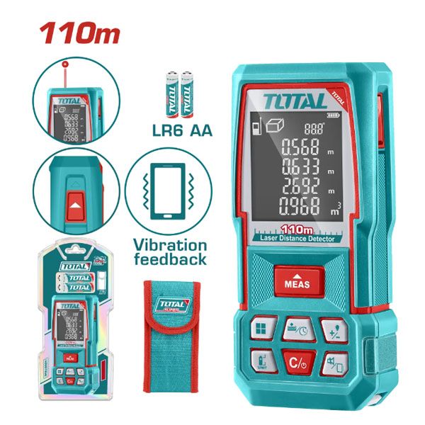  Máy đo khoảng cách tia laser 110m Total TMT510369 