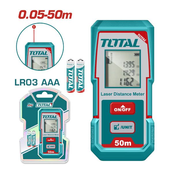  Máy đo khoảng cách tia laser 50m Total TMT55016 