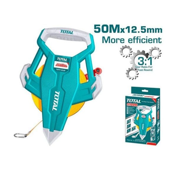  Thước kéo sợi thủy tinh 50mx12.5mm Total TMTF13506 