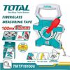 Thước kéo sợi thủy tinh 100mx15mm Total TMTF181006