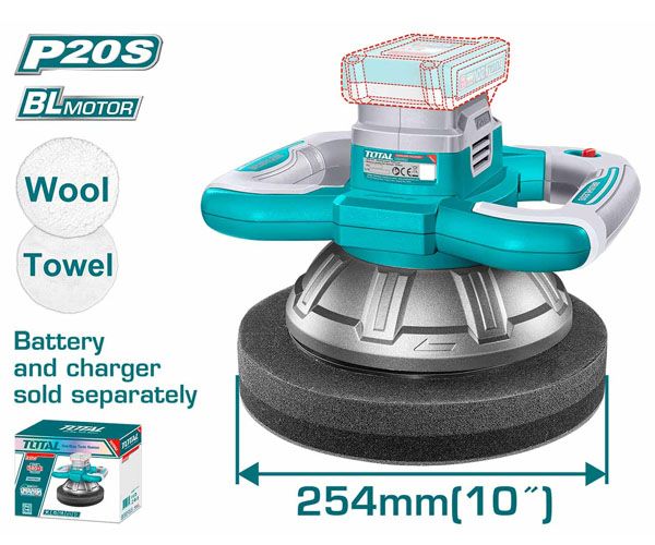  Máy đánh bóng dùng pin 20V-254mm Total TOPLI202548 