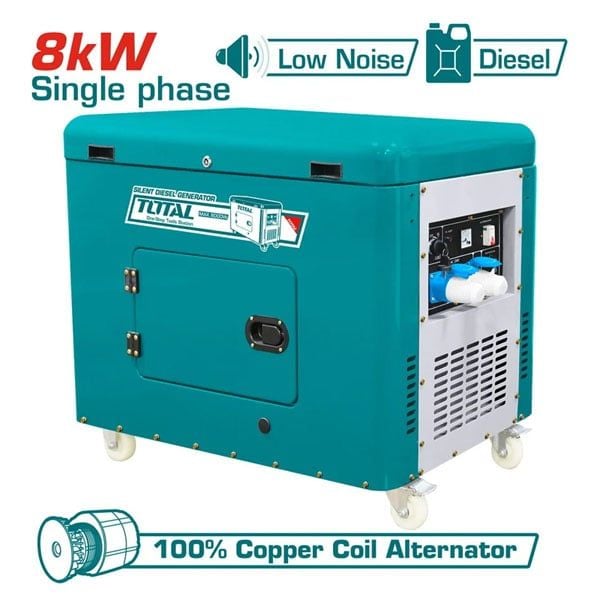  Máy phát điện dùng dầu Diesel 8.0KW Total TP280001 