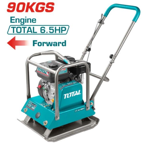  Máy Đầm Bàn Chạy Xăng Total TP7100-2 90kg Động Cơ 6.5HP 
