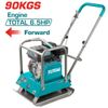 Máy Đầm Bàn Chạy Xăng Total TP7100-2 90kg Động Cơ 6.5HP