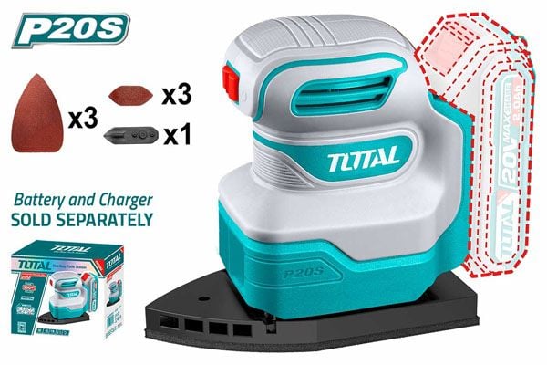  Máy chà nhám cọ dùng pin 20V Total TPSLI2014 
