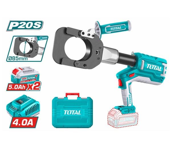  Máy cắt cáp thủy lực dùng pin 20V Total TRCLI2005 