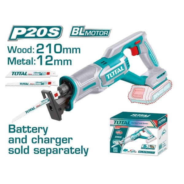  Máy cưa kiếm dùng pin 20V Total TRSLI2108 