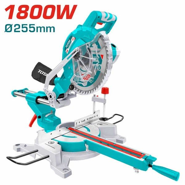 Máy cưa đa góc trượt 1800W-255mm Total TS421825517