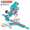 Máy cưa đa góc trượt 1800W-255mm Total TS421825517