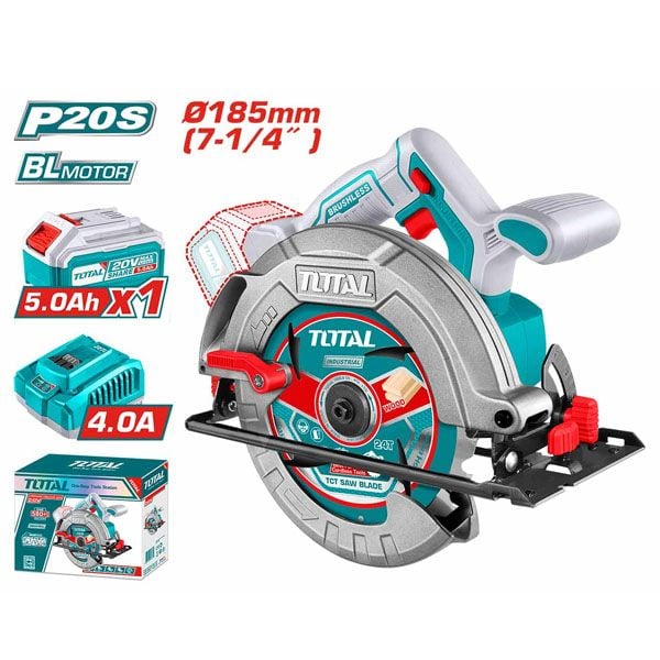 Máy cưa đĩa dùng pin 20V Total TSLI18513 