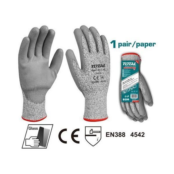  Găng tay chống cắt size XL Total TSP1701-XL 