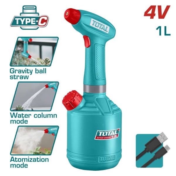  Máy phun 1L dùng pin 4V Total TSPP3701 