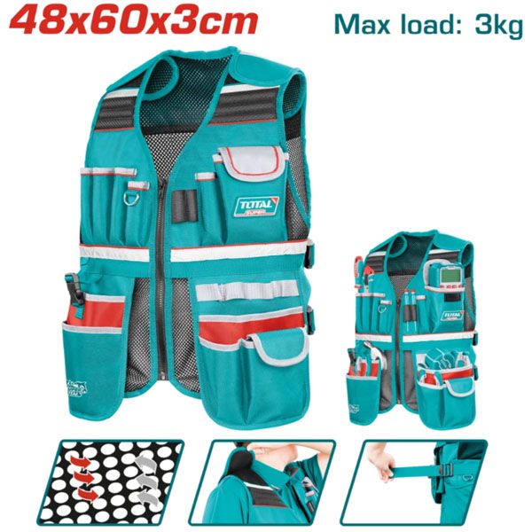  Áo gi lê đựng công cụ Total TTVT16025 