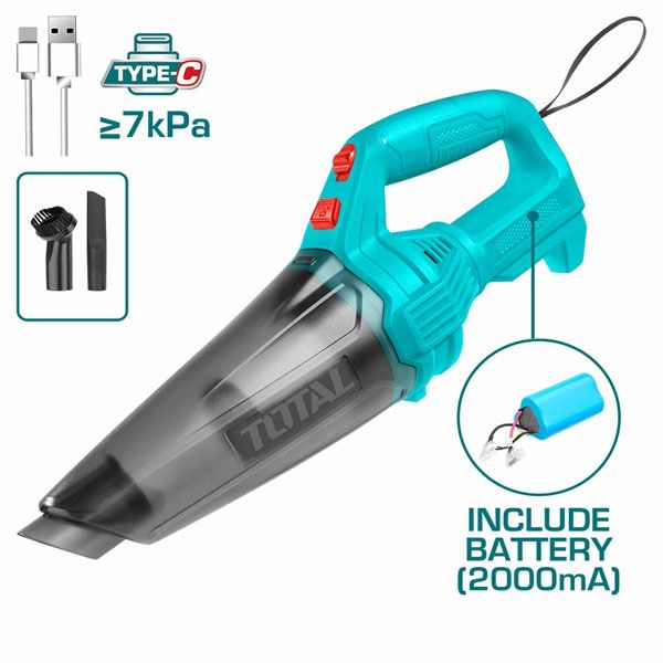  Máy hút bụi dùng pin 20V-0.5L Total TVLI2026 
