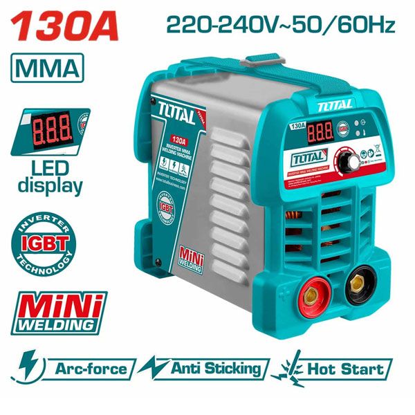  Máy hàn MMA Inverter 130A/73V Total TW213049 
