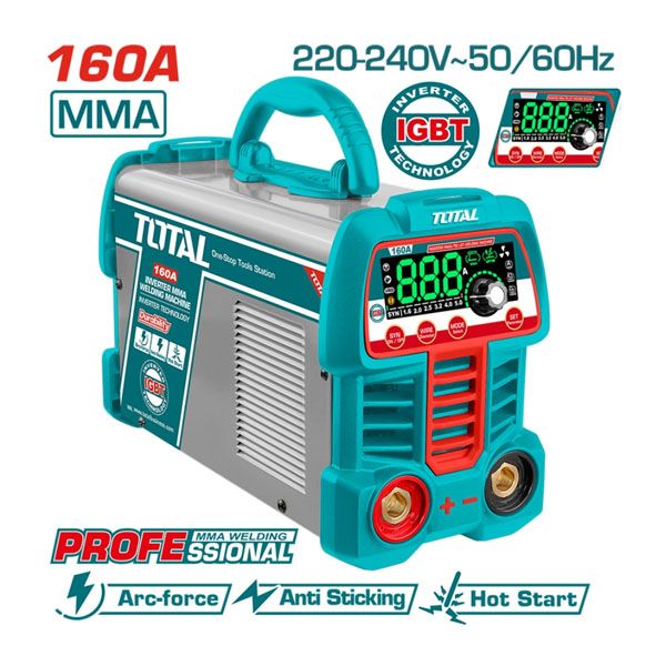  Máy hàn MMA Inverter 180A/89V Total TW218059 