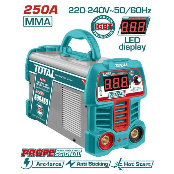  Máy hàn MMA Inverter 250A/80V Total TW225069 