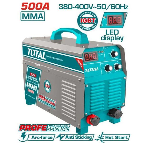  Máy hàn MMA biến tần 500A/380-400V Total TW25005 