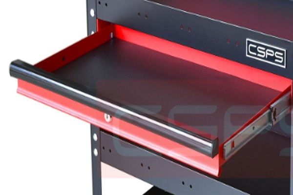 Hộc kéo xe đẩy CSPS 03 ngăn - 71cm màu đỏ - VNDUQ02001BC1 