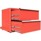  Tủ dụng cụ CSPS 91cm - 02 hộc kéo màu đỏ - VNGS3661BC12 
