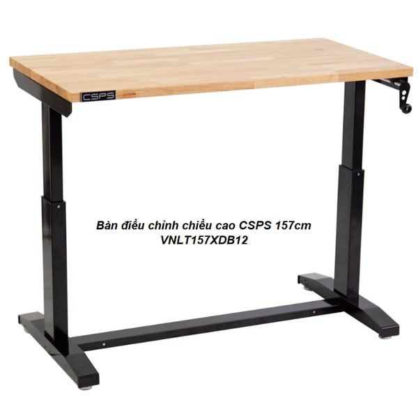  Bàn điều chỉnh chiều cao CSPS 157cm - VNLT157XDB12 