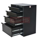  Tủ dụng cụ CSPS 61cm - 04 hộc kéo màu đen - VNTC06104BB1 