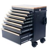  Tủ dụng cụ CSPS 76cm - 07 hộc kéo tay cầm vàng - VNTC07607BB3M 