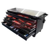  Tủ dụng cụ CSPS 183cm - 14 hộc kéo màu đen - VNTC18314BB1M 
