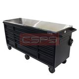  Tủ dụng cụ CSPS 183cm - 14 hộc kéo màu đen - VNTC18314BB1M 