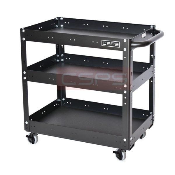 Xe đẩy CSPS 3 ngăn - 71cm màu đen - VNUQ071XDBB3 