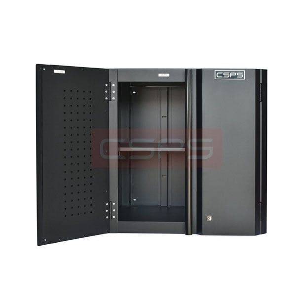  Tủ dụng cụ treo tường CSPS W61 x H61cm - 01 ngăn màu đen - VNWC061H61A1BB1 